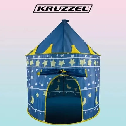 Kindertent Kasteel 135 cm – Speeltent voor Kinderen – Binnen & Buiten – Blauw
