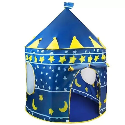Kindertent Kasteel 135 cm – Speeltent voor Kinderen – Binnen & Buiten – Blauw