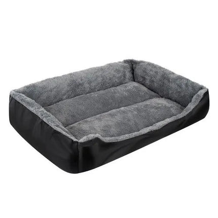 Hondenmand & Kattenmand Maat L – Wasbaar Dierenbed 65 x 50 cm – Grijs/Zwart
