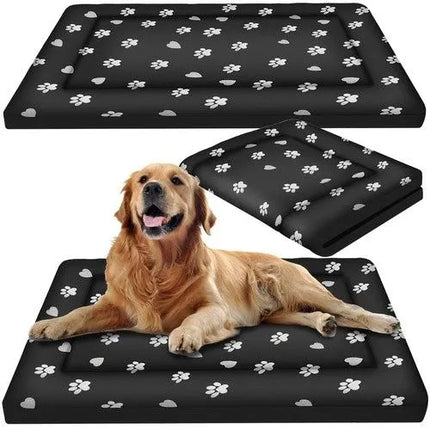 Hondenmand XXL 100 x 70 cm – Groot Hondenbed met Afneembare Wasbare Hoes