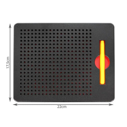Magnetisch Tekenbord voor Kinderen – 380 Balletjes – Magnetische Pen – 20 Voorbeelden