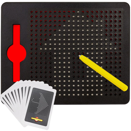 Magnetisch Tekenbord voor Kinderen – 380 Balletjes – Magnetische Pen – 20 Voorbeelden
