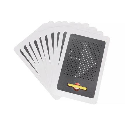Magnetisch Tekenbord voor Kinderen – 380 Balletjes – Magnetische Pen – 20 Voorbeelden