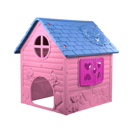 My First Playhouse Speelhuisje voor Buiten en Binnen - Roze - 90 x 98 x 106 cm - Maximale belasting: 25 kg