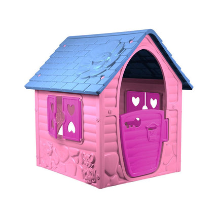 My First Playhouse Speelhuisje voor Buiten en Binnen - Roze - 90 x 98 x 106 cm - Maximale belasting: 25 kg