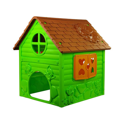 My First Playhouse Speelhuisje voor Buiten en Binnen - Groen - 90 x 98 x 106 cm - Maximale belasting: 25 kg