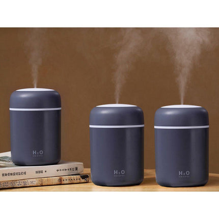 Mini Elektrische Luchtbevochtiger En Aroma Diffuser Met RGB Licht - Aromatherapie USB - Draagbare luchtbevochtiger Voor Auto, Huis & Slaapkamer