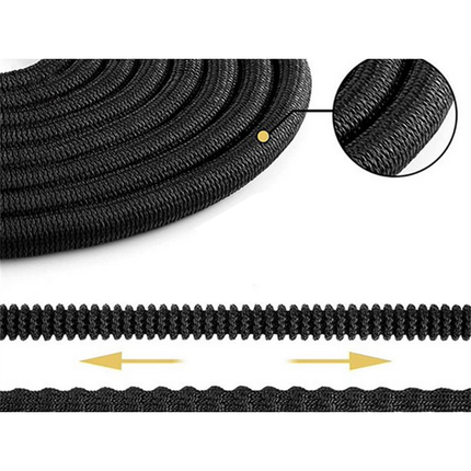 Trendmix Premium XL Flexibele Tuinslang Tot 30 Meter Zwart - 8 Sproeistanden - Inclusief Koppelstukken, Opbergtas en Ophanghaak - Knikvrij en Lichtgewicht