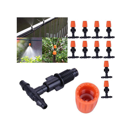 Vernevelaar Tuin Verneveling Slang Nevelsproeier Vernevelingsysteem - Waterverneveling Terras Koeling - Vernevelingsysteem Nevelslang - Verfrisser - 15 meter