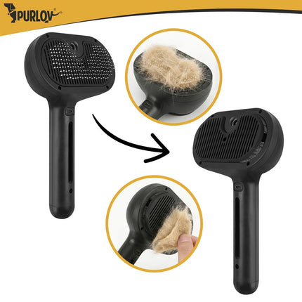 Stoomborstel Hond & Kat – Elektrische Hondenborstel – Zelfreinigend – USB-C