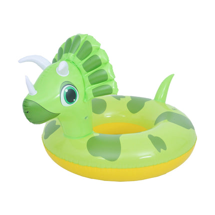 SunClub Opblaasbare Dinosaur Zwemband XXL – 88 cm – Dino Zwemband Voor Zwembad & Strand – Groen