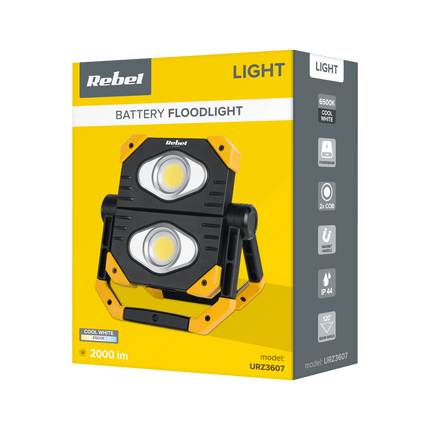 Rebel URZ3607 Draagbare LED-werkspot