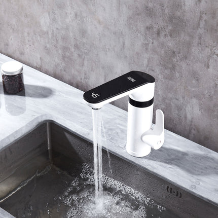 Teesa Elektrische Kraan Met Doorstroomverwarmer Smart Heater - Warmwaterkraan - Waterboiler - Keukenkraan - Wit
