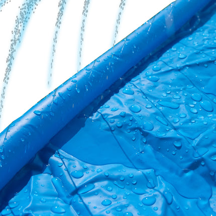 SunClub Waterglijbaan 488 cm – Water Slide Met Sproeiers – Tuinslang Aansluiting – Voor Kinderen 5-14 Jaar