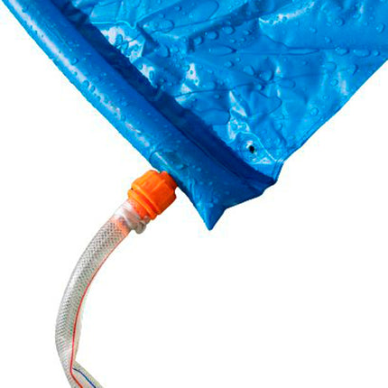 SunClub Waterglijbaan 488 cm – Water Slide Met Sproeiers – Tuinslang Aansluiting – Voor Kinderen 5-14 Jaar