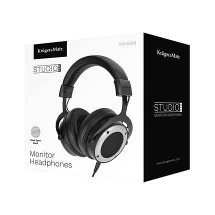 Kruger&Matz Studio Over-Ear Koptelefoon - Studio Pro - Studio Over-Ear Hoofdtelefoon - Helder Geluid