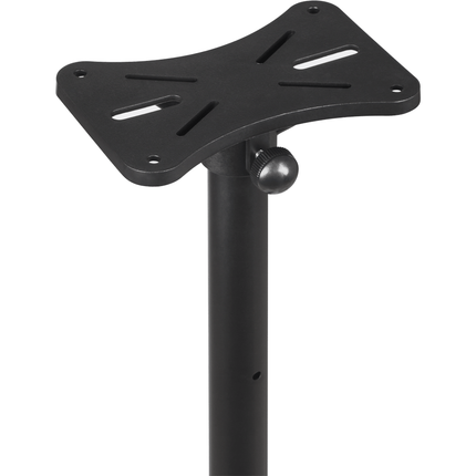 Luidspreker standaard - speakerstatief tot 50kg en maximale hoogte van 180cm - zwart
