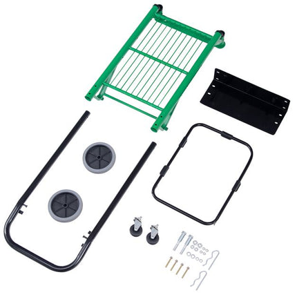 Trendmix 2 in 1 Opvouwbare Steekwagen - Transportwagen - Bandwagen -  Tot 90 kg Belastbaar - 63 x 42 x 75 cm Groen