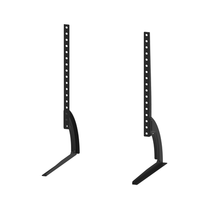 Cabletech Universele TV poten voor televisies van 27" tot 60" inch - Tafelstandaard Beugel voor TV - Zwart