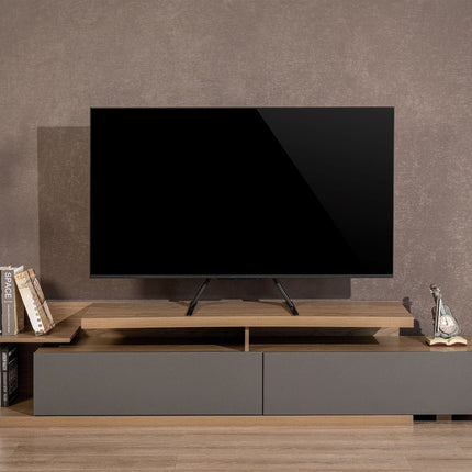Kruger & Matz Universele TV poten voor televisies  van 23" tot 75" inch - Tafelstandaard Beugel voor TV - Zwart