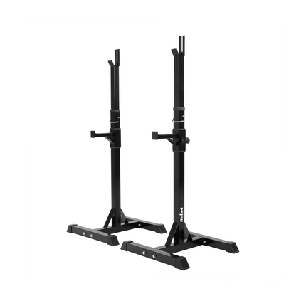 Rebel Active Verstelbare Halterstandaard - Stabiliteit Veiligheid Krachttraining - 105-160 cm - 1 Set van 2 Stuks