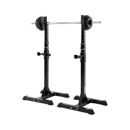 Rebel Active Verstelbare Halterstandaard - Stabiliteit Veiligheid Krachttraining - 105-160 cm - 1 Set van 2 Stuks