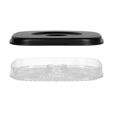 Teesa Voedseldroger 300W – Voedsel Dehydrator met 5 Kunststof Droogrekken – Digitale Timer & Temperatuurregeling – Voor Fruit, Groenten, Kruiden & Paddenstoelen – Compacte Droogmachine met Warme Luchtcirculatie