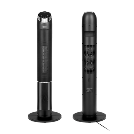 Teesa Kolomventilatorkachel met Haardimitatie – Keramisch – 2000W – Slimme Functies & Vlameffect – Stil & Energiezuinig