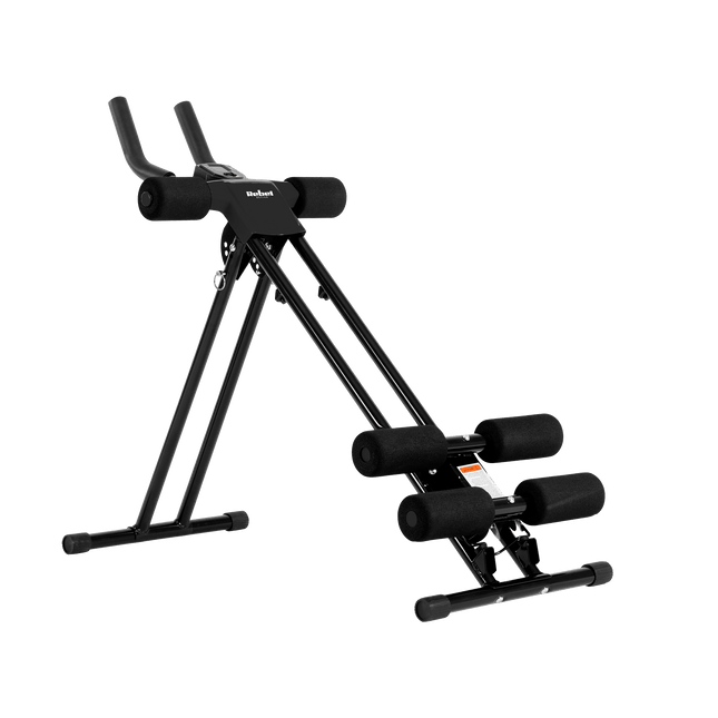 Rebel Active Buikspiertrainer - Ab Generator - Buikspier trainingsapparaat - Ab Shaper - Zwart