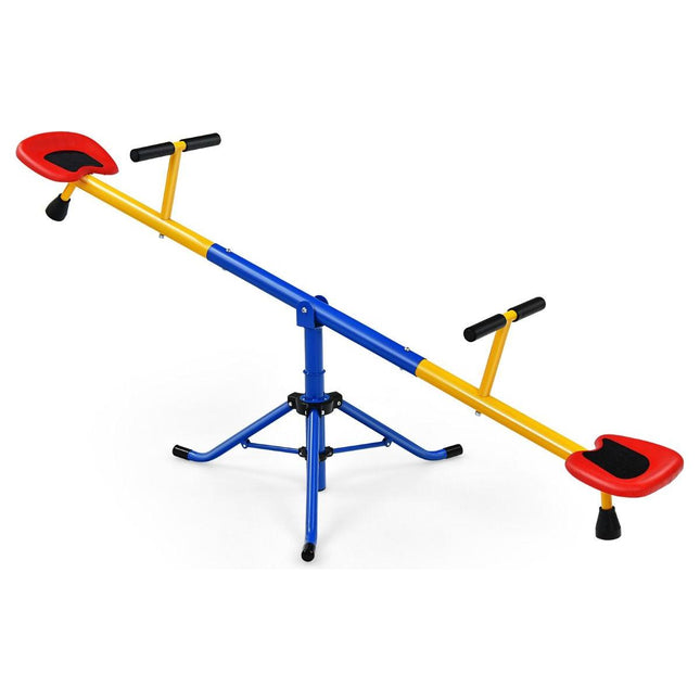 Trendmix 2-Persoons Wip 360° Draaibare Wipwap - Belastbaar tot 60kg Metalen Carrouselwip - Kinderwip voor Kinderen van 3-8 Jaar