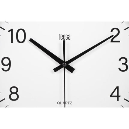 Teesa TSA0036 Wandklok 30 cm zilver