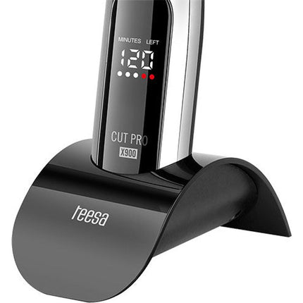 Teesa draadloze tondeuse CUT PRO X900 met LED-display en docking station TSA0523