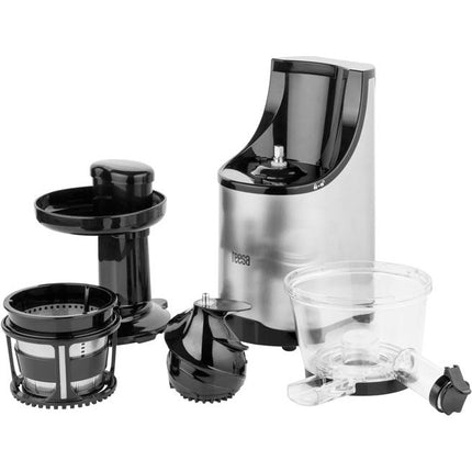 Teesa slow juicer BPA-vrij geschikt voor groente en fruit RVS TSA3220