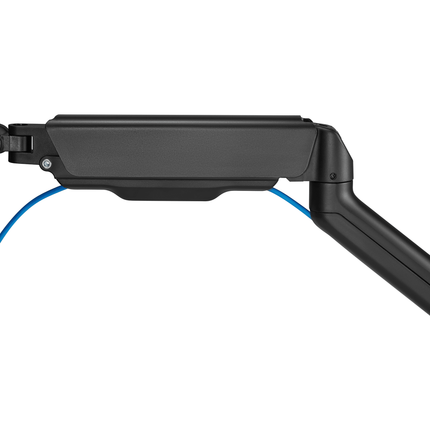 Cabletech Verstelbare Monitorbeugel 17 t/m 32 inch - Draai, Kantel en Zwenkbaar - Bureauklem monitor arm - zwart