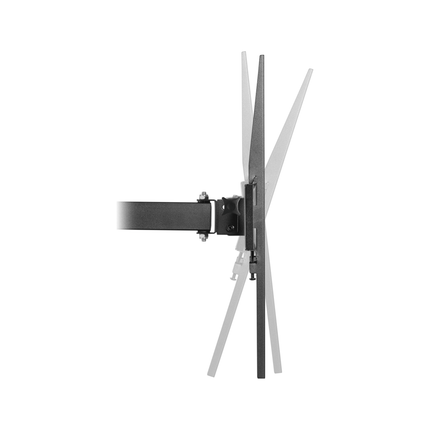 Cabletech Universele verstelbare Televisie Muurbeugel Voor Led Lcd Tv Van 32'' Tot 55'' Inch - Draaibaar en Kantelbaar