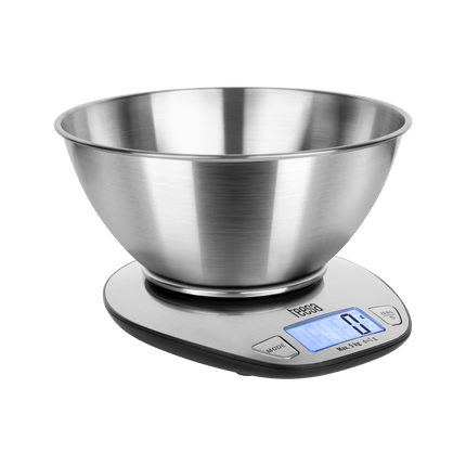 Teesa digitale keukenweegschaal met kom tot 5 kg TSA0812