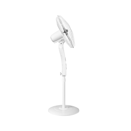Teesa statiefventilator met afstandsbediening 3 standen timer wit TSA8024