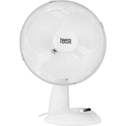 Teesa tafelventilator met 3 standen wit TSA8023
