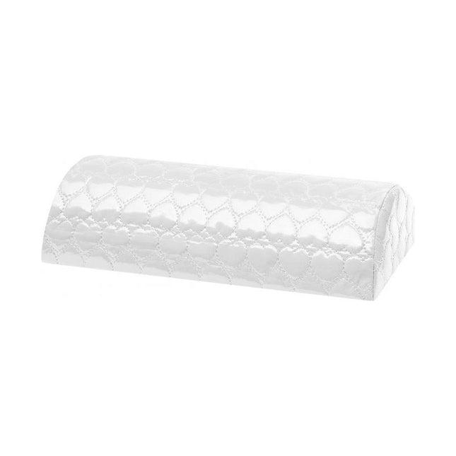 Activeshop Manicure Kussen - Armsteun Nagelstyliste Handkussen - Manicure Tafel Kussen - Hartjesmotief Wit