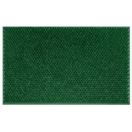 Tragar deurmat van volledig rubber met antislip 40 x 60 cm groen
