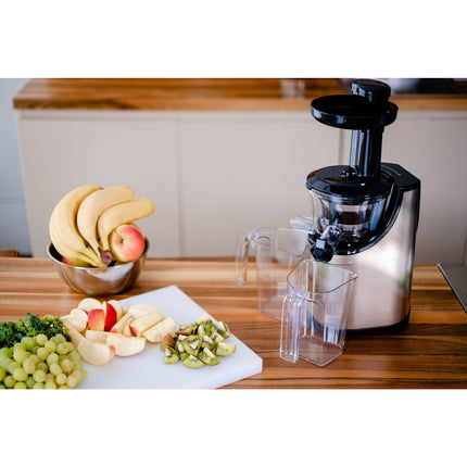 Teesa slow juicer BPA-vrij geschikt voor groente en fruit RVS TSA3220