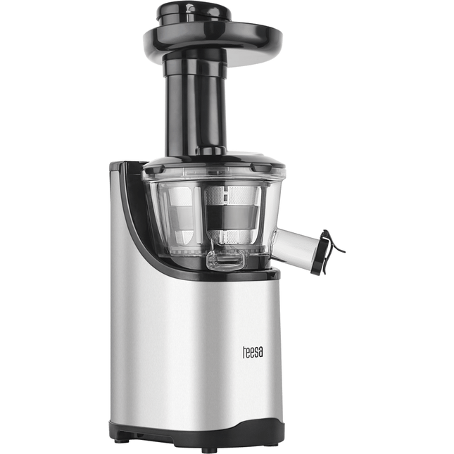 Teesa slow juicer BPA-vrij geschikt voor groente en fruit RVS TSA3220