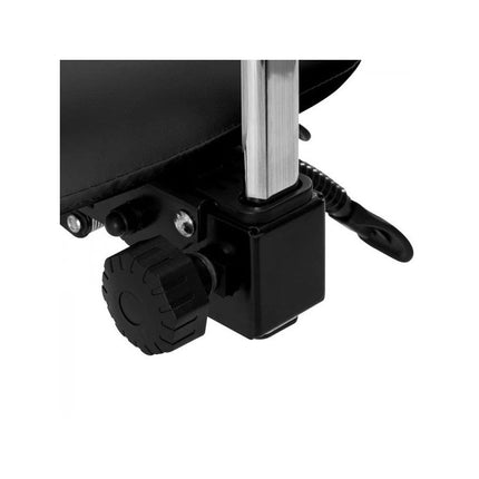Giovanni 1004 cosmetische zadelkruk – Goud/Zwart – Ergonomisch – Met verstelbare rugleuning – 50–64 cm – Professioneel gebruik