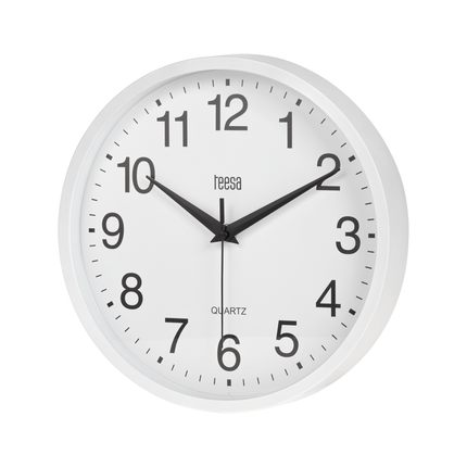 Teesa TSA0037 Wandklok 25 cm wit