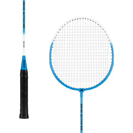 Rebel Active Complete Badminton Set - Opvouwbaar Draagbaar Badmintonnet - Snel Op te Zetten - Met Draagtas - Blauw