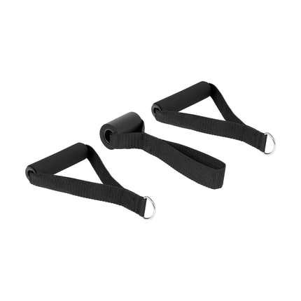 Rebel Active 10 delige Weerstandsbanden Set - Resistance Bands Set met Handvaten - Weerstandsbanden Fitness - Fitness Elastiek