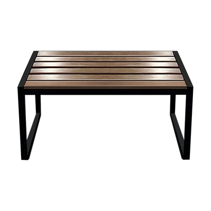 Teesa Ami 4-delige Rattan Tuin Loungeset Licht bruin - Meubelset met Bankje - Balkonmeubelset Fauteuils - Tafel loungeset