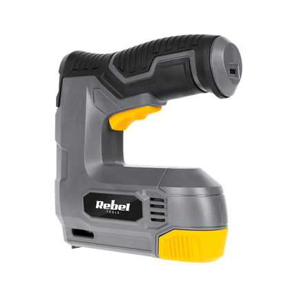 Rebel draadloze tacker 4V - nagelpistool - elektrische nietmachine - nietpistool 1500mAh accu