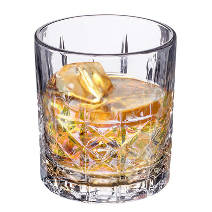 Altom design Cascade whisky karaf set met 4 glazen 330/900 ml glas