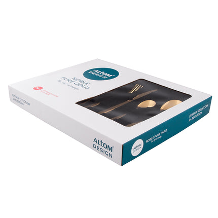 Altom design 24 delige bestekset van rvs goud